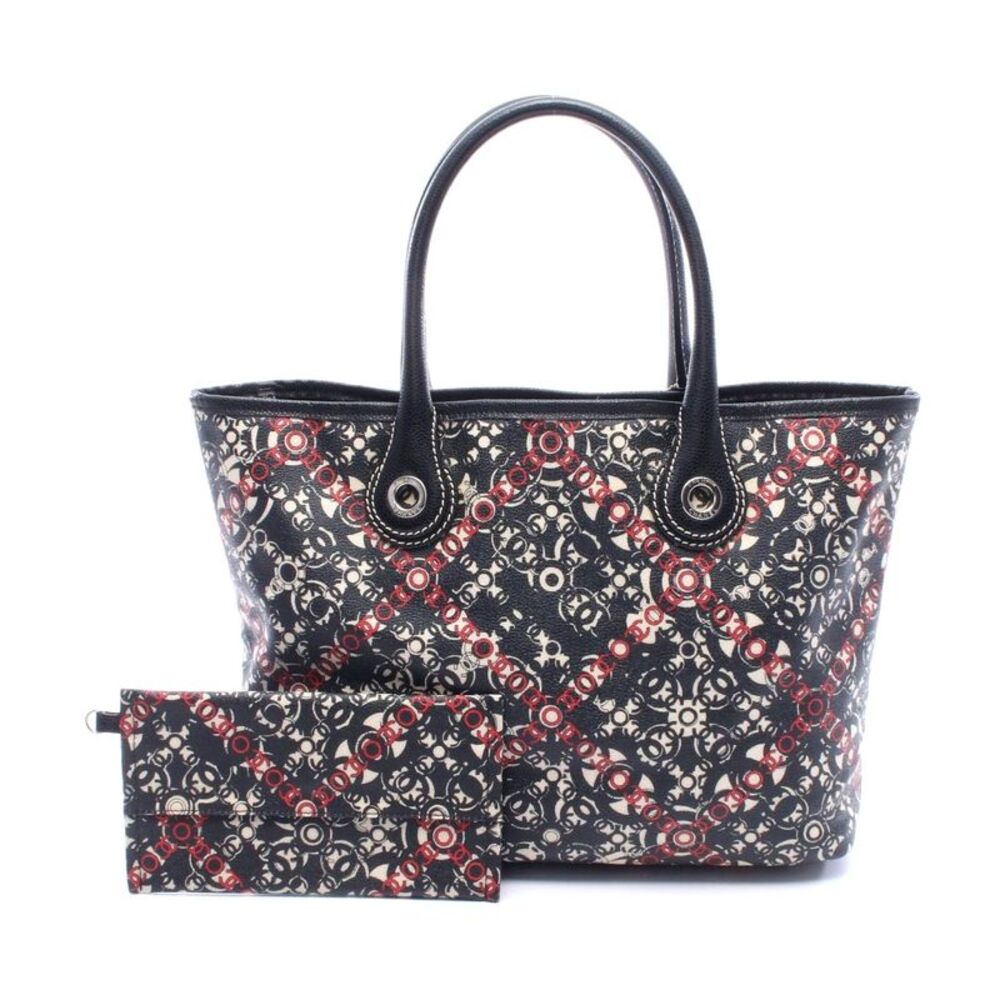 Chanel Coco Travel Tote Bag PVC Coated Canvas Leather